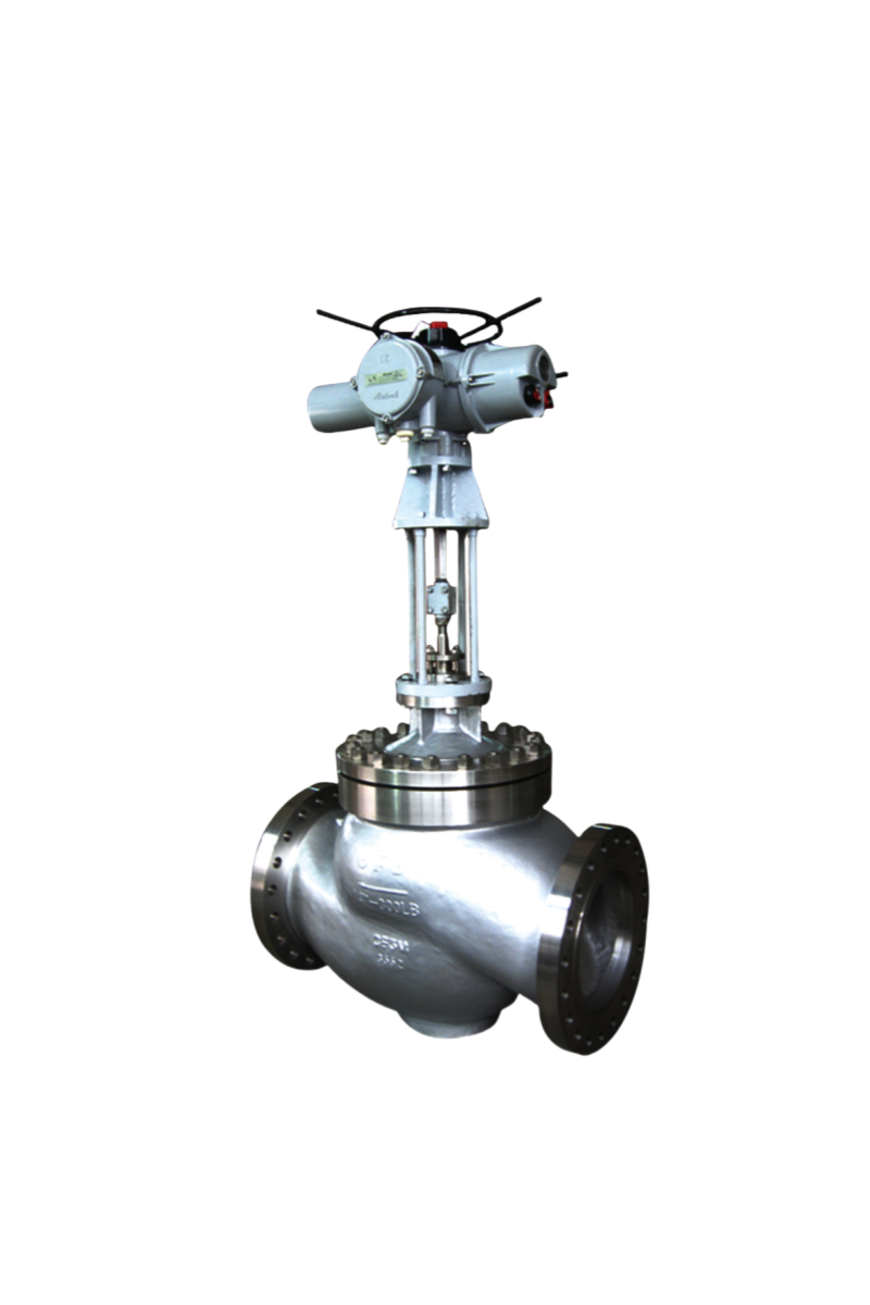  Electric cage type regulating valve